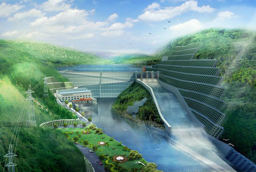 改则老挝南塔河1号水电站项目